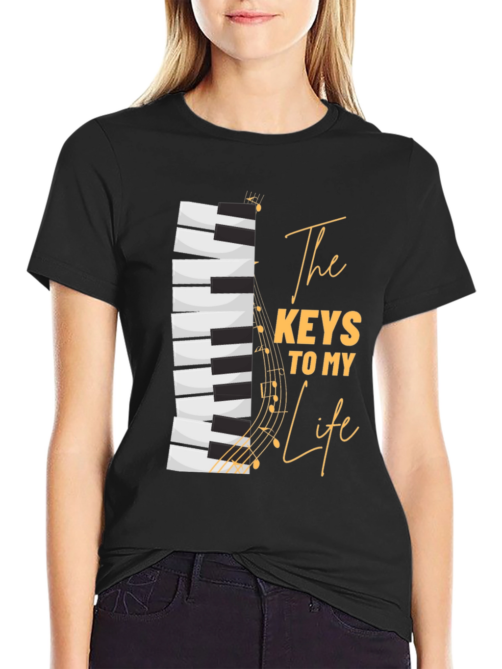 Musical Keys to My Life Graphic T-Shirt