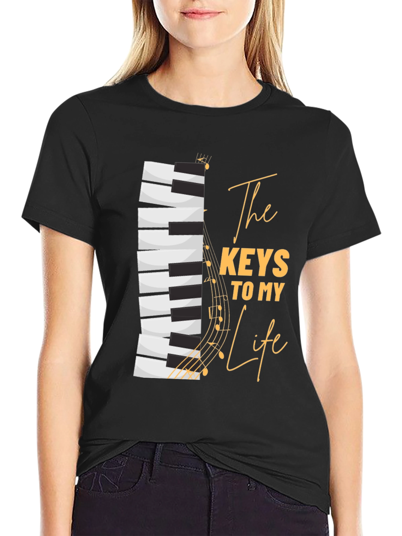Musical Keys to My Life Graphic T-Shirt
