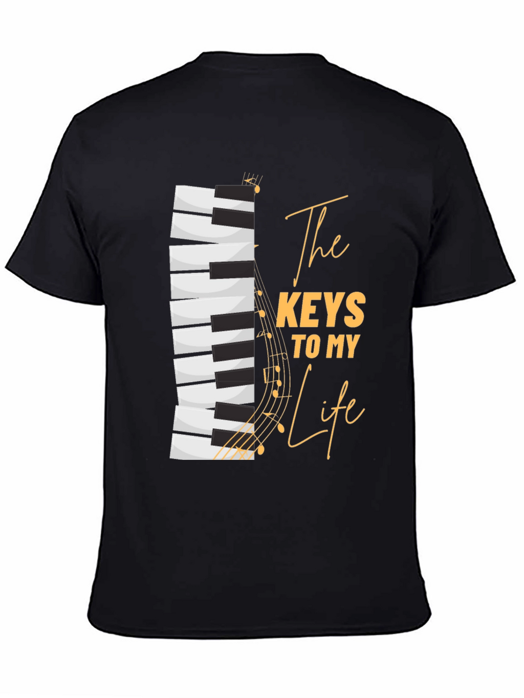 Musical Keys to My Life Graphic T-Shirt