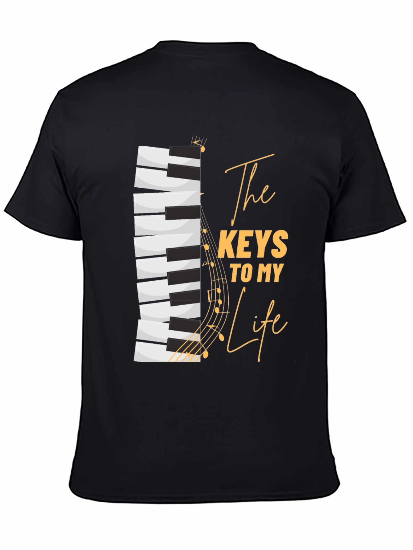 Musical Keys to My Life Graphic T-Shirt