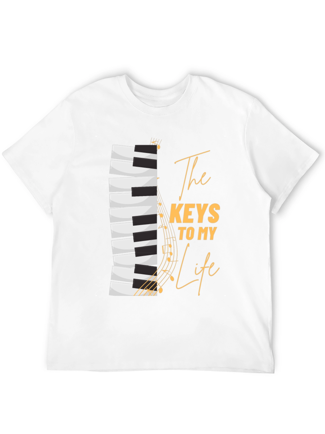 Musical Keys to My Life Graphic T-Shirt