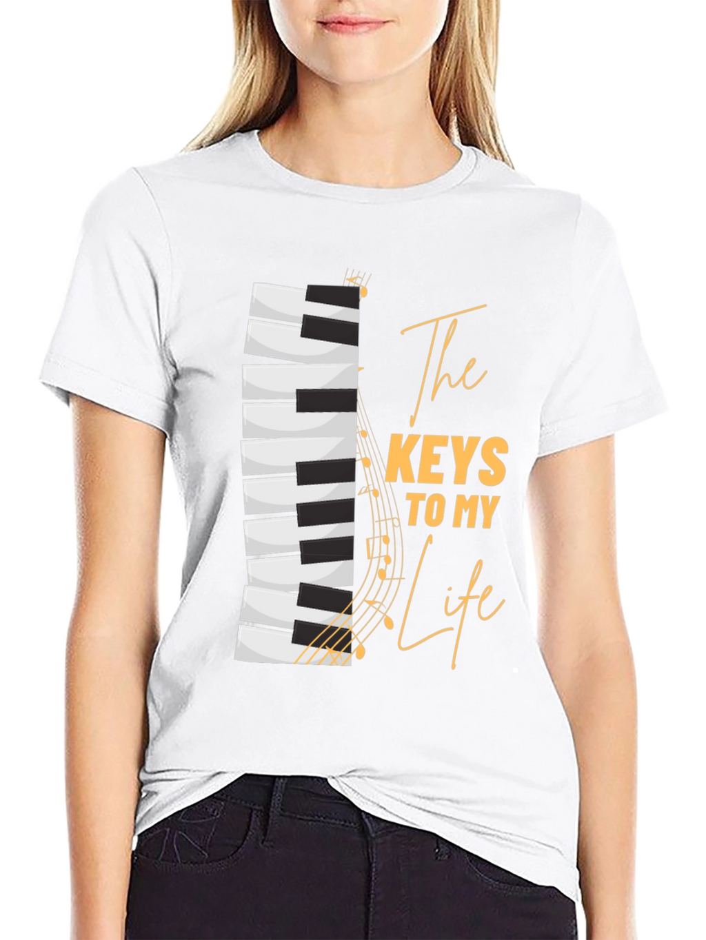 Musical Keys to My Life Graphic T-Shirt