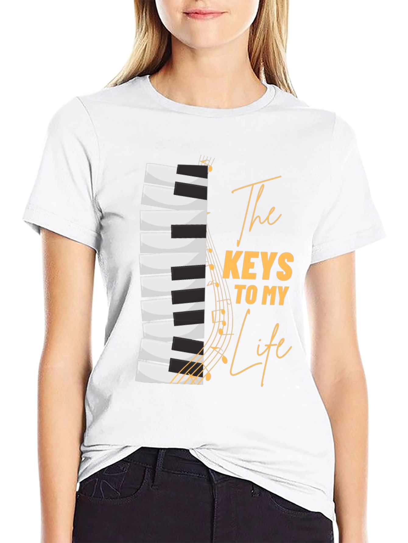 Musical Keys to My Life Graphic T-Shirt