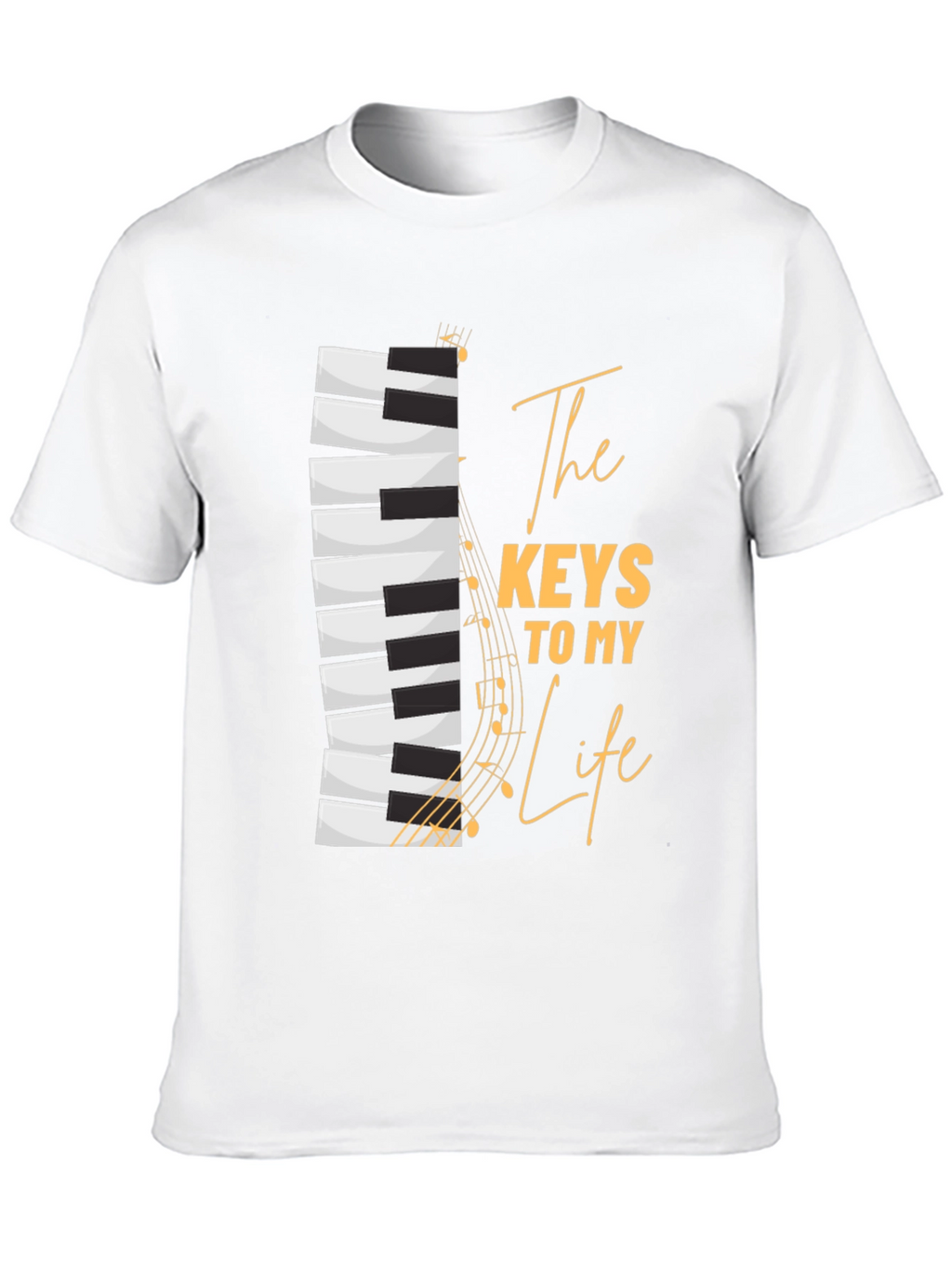 Musical Keys to My Life Graphic T-Shirt