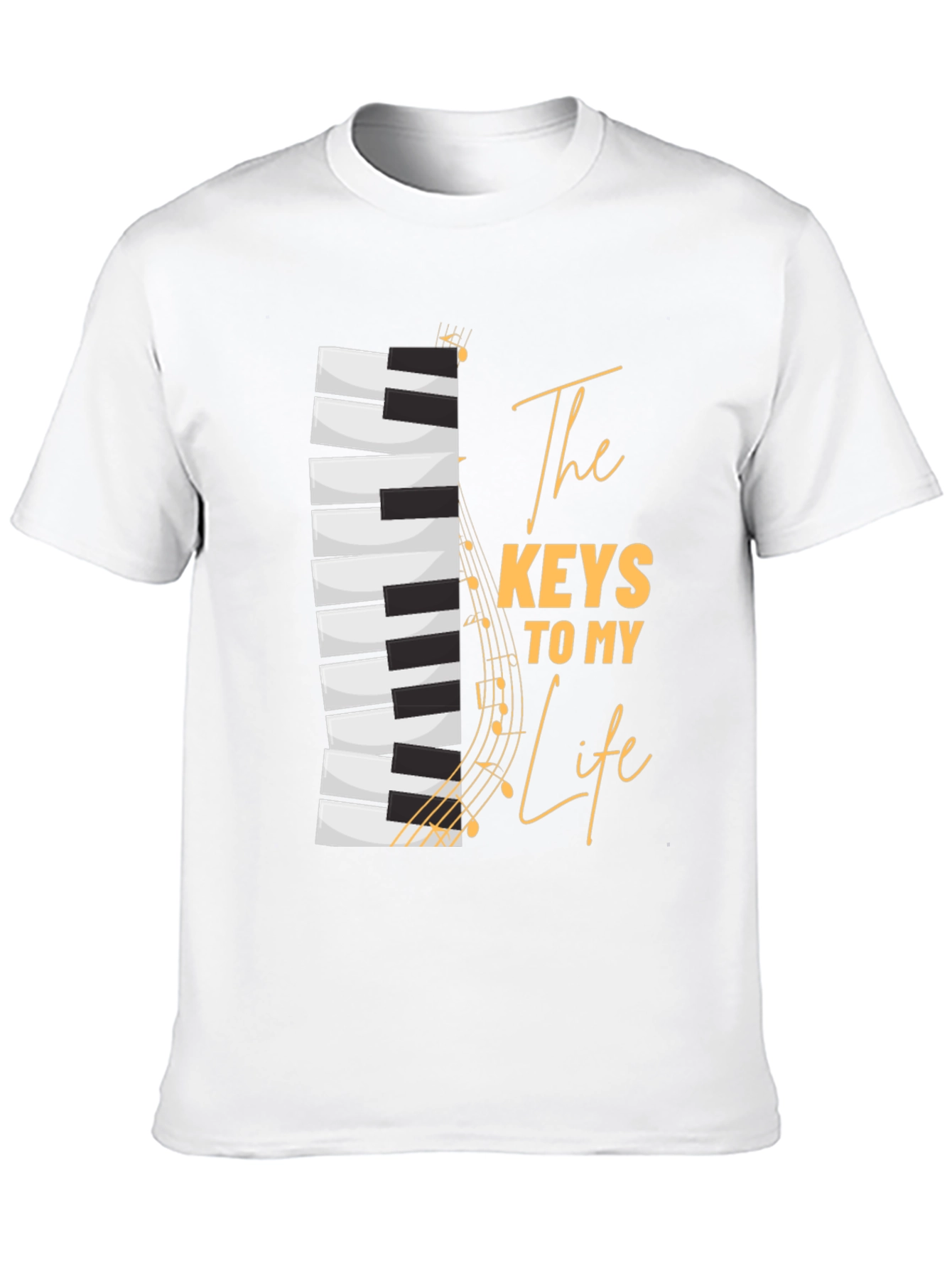 Musical Keys to My Life Graphic T-Shirt