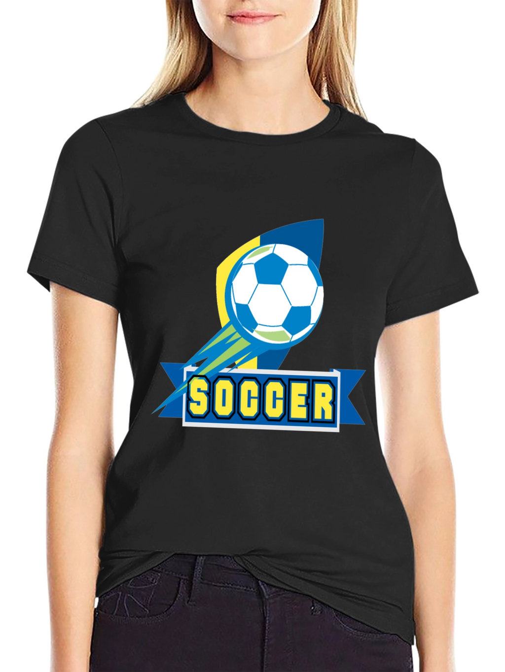 Soccer Ball Graphic T-Shirt