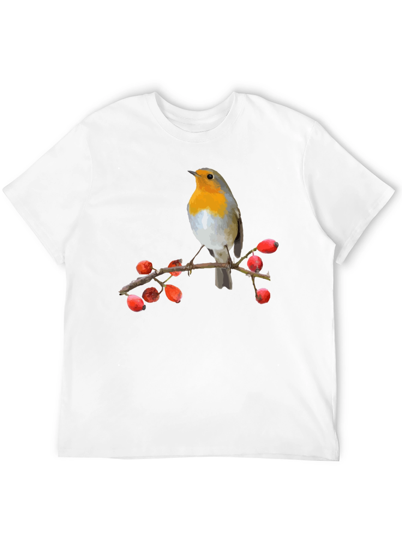 Robin on Branch Graphic Tee