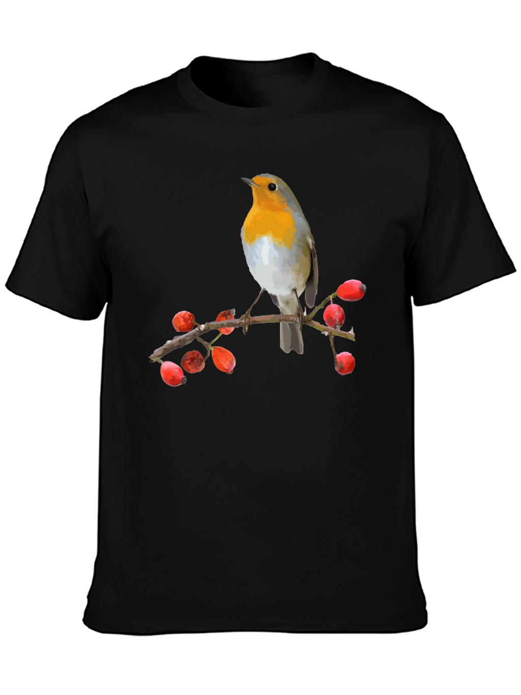 Robin on Branch Graphic Tee
