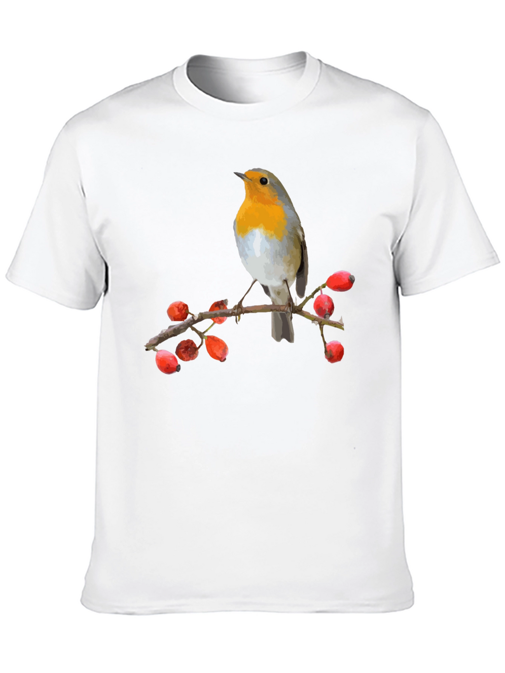 Robin on Branch Graphic Tee