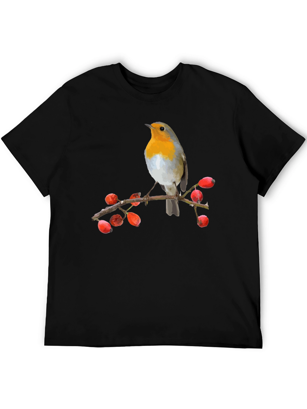 Robin on Branch Graphic Tee