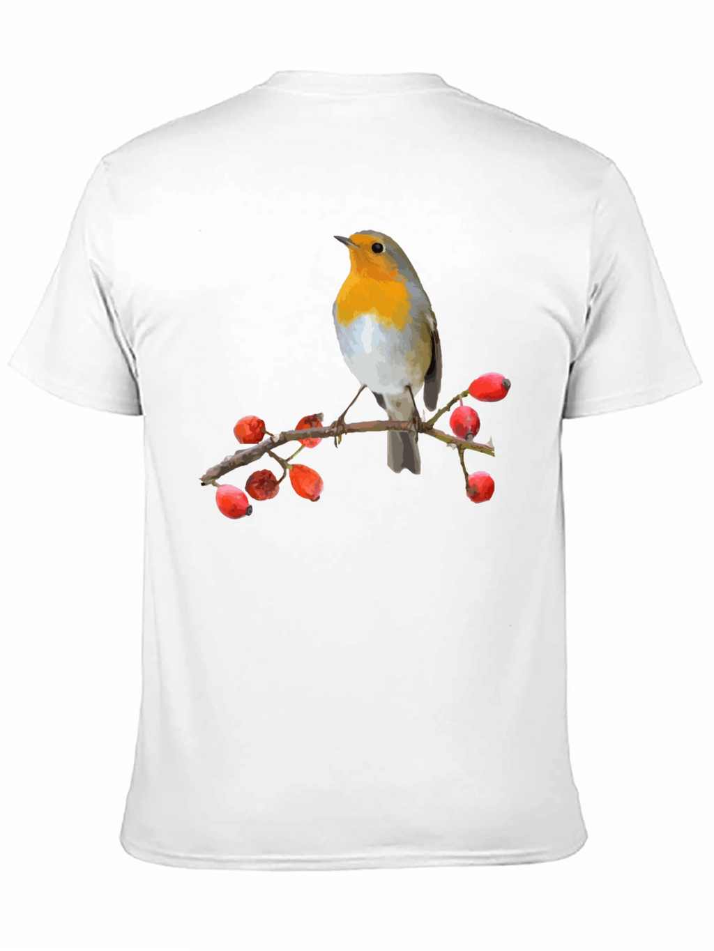 Robin on Branch Graphic Tee