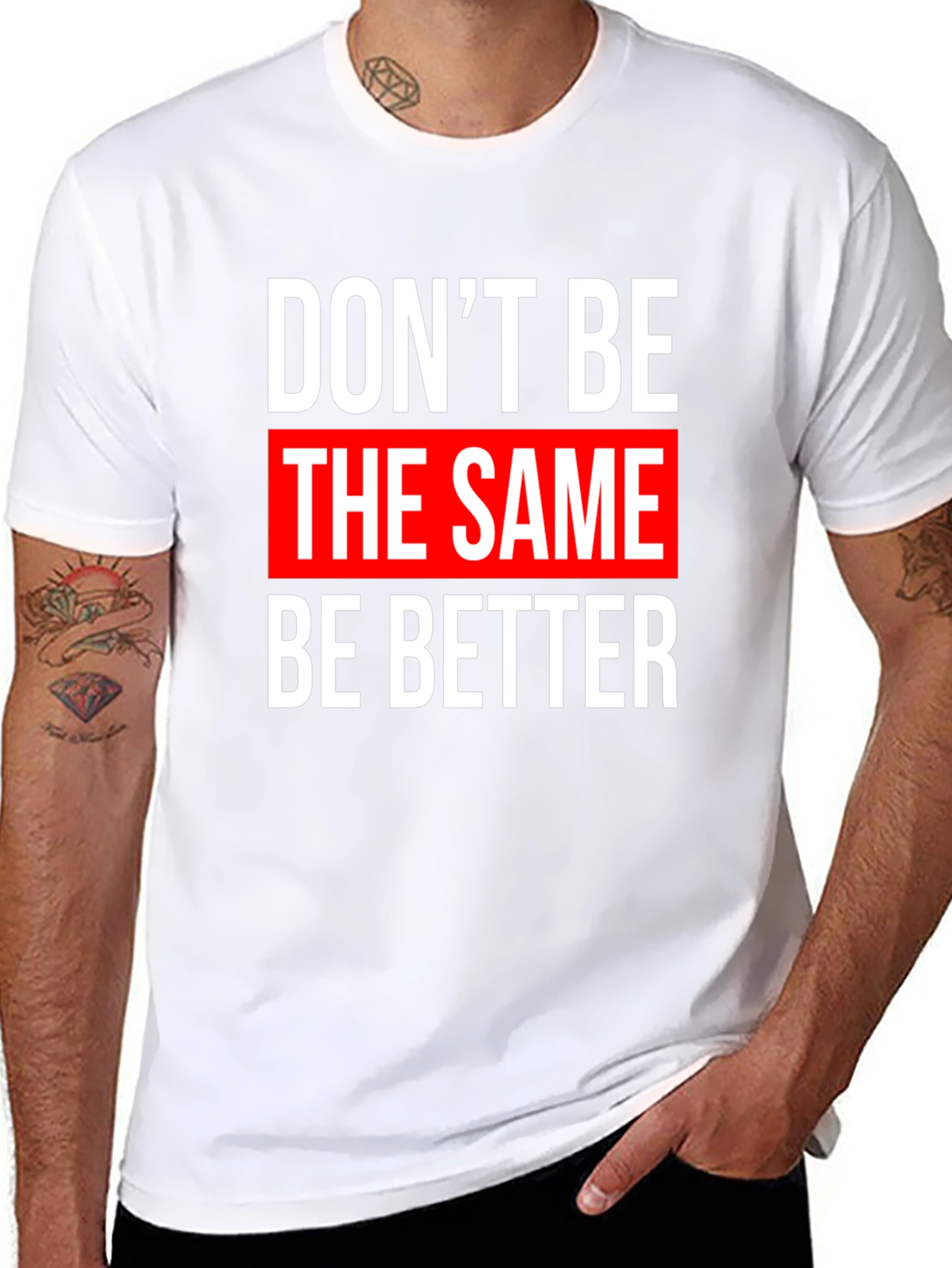 Motivational Graphic T-Shirt - Be Better