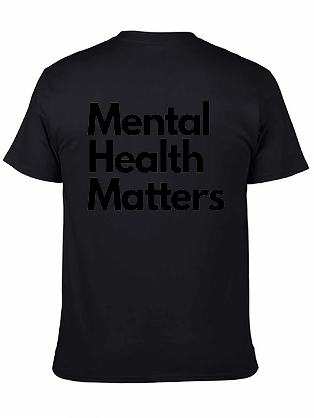 Mental Health Matters Black Graphic Tee
