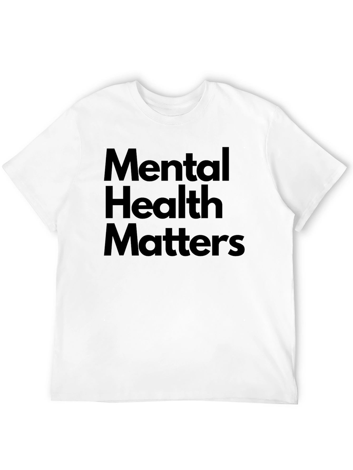 Mental Health Matters Black Graphic Tee