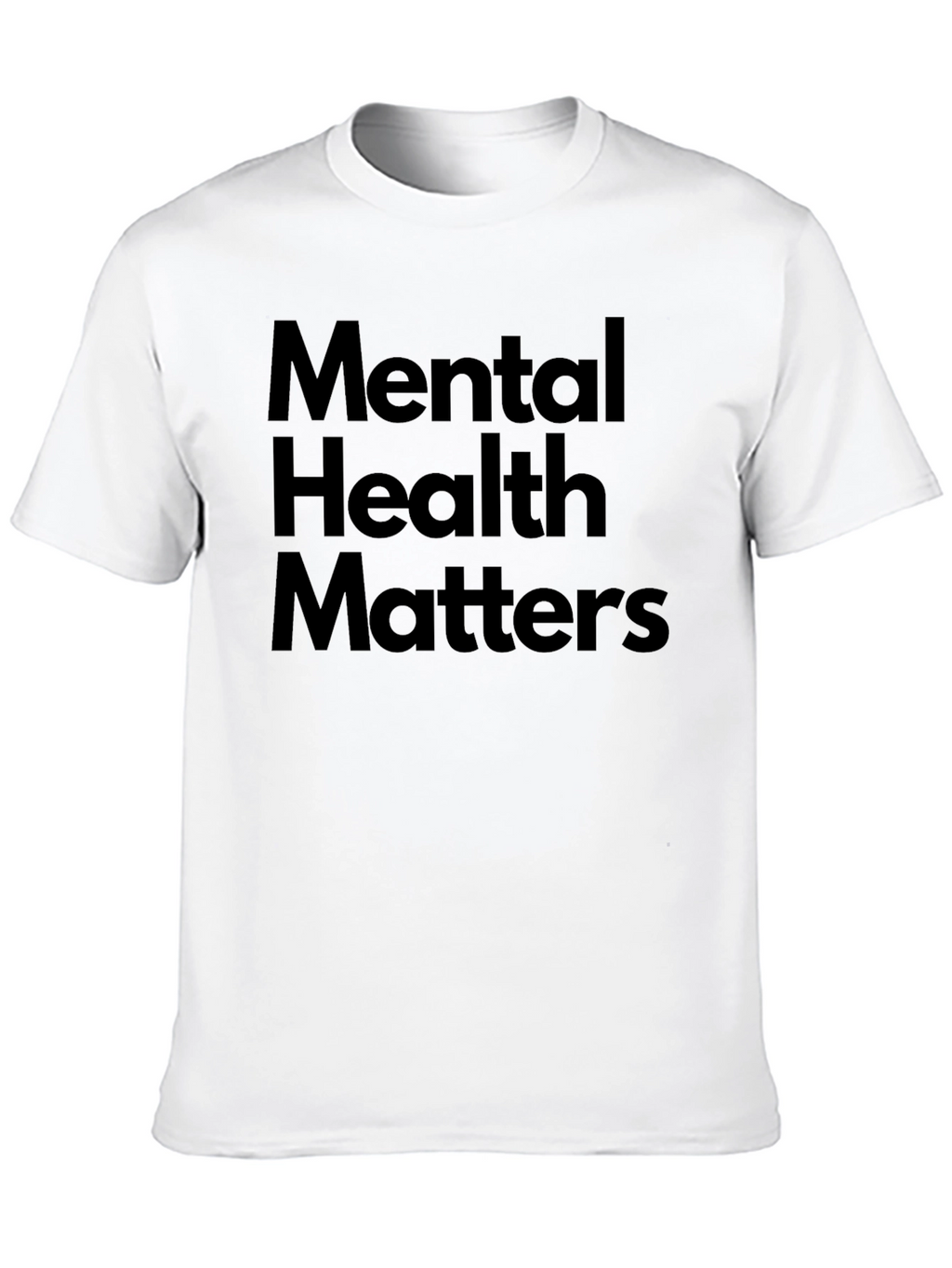 Mental Health Matters Black Graphic Tee