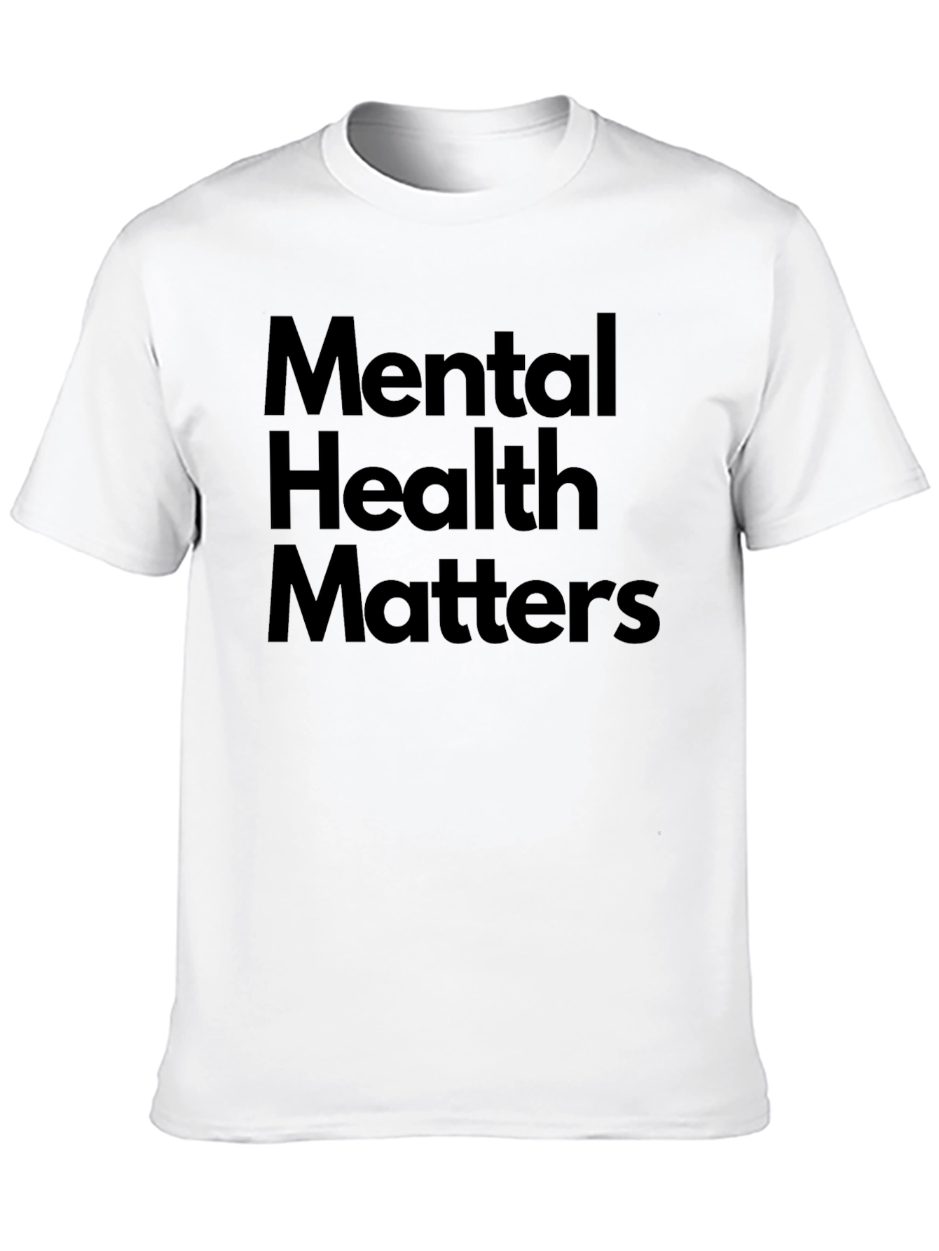 Mental Health Matters Black Graphic Tee