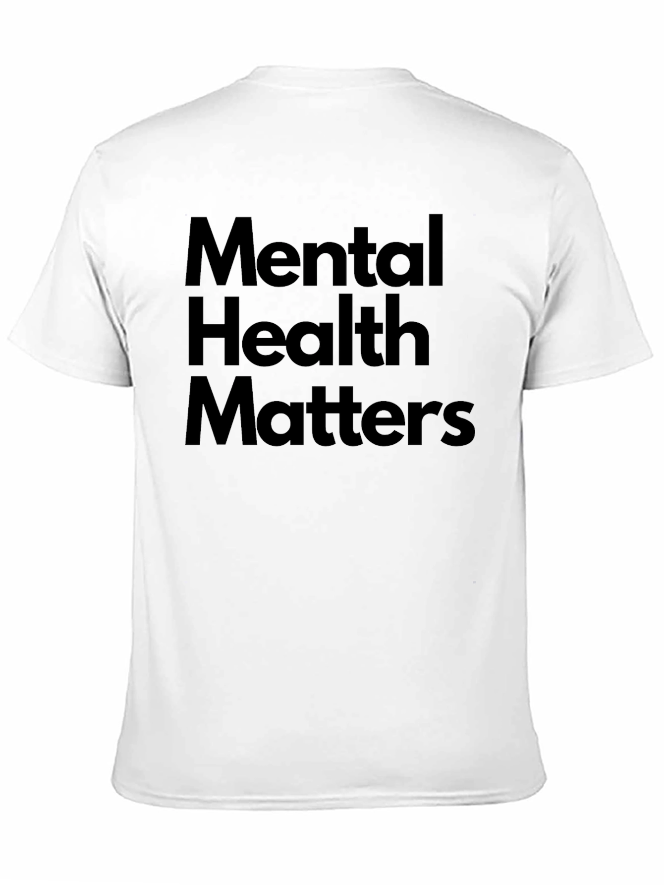 Mental Health Matters Black Graphic Tee