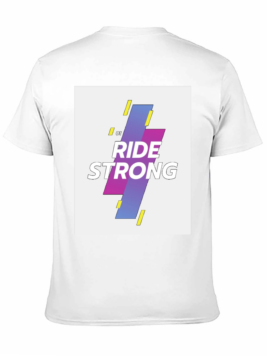 Ride Strong Graphic T-Shirt - Black Cotton Tee