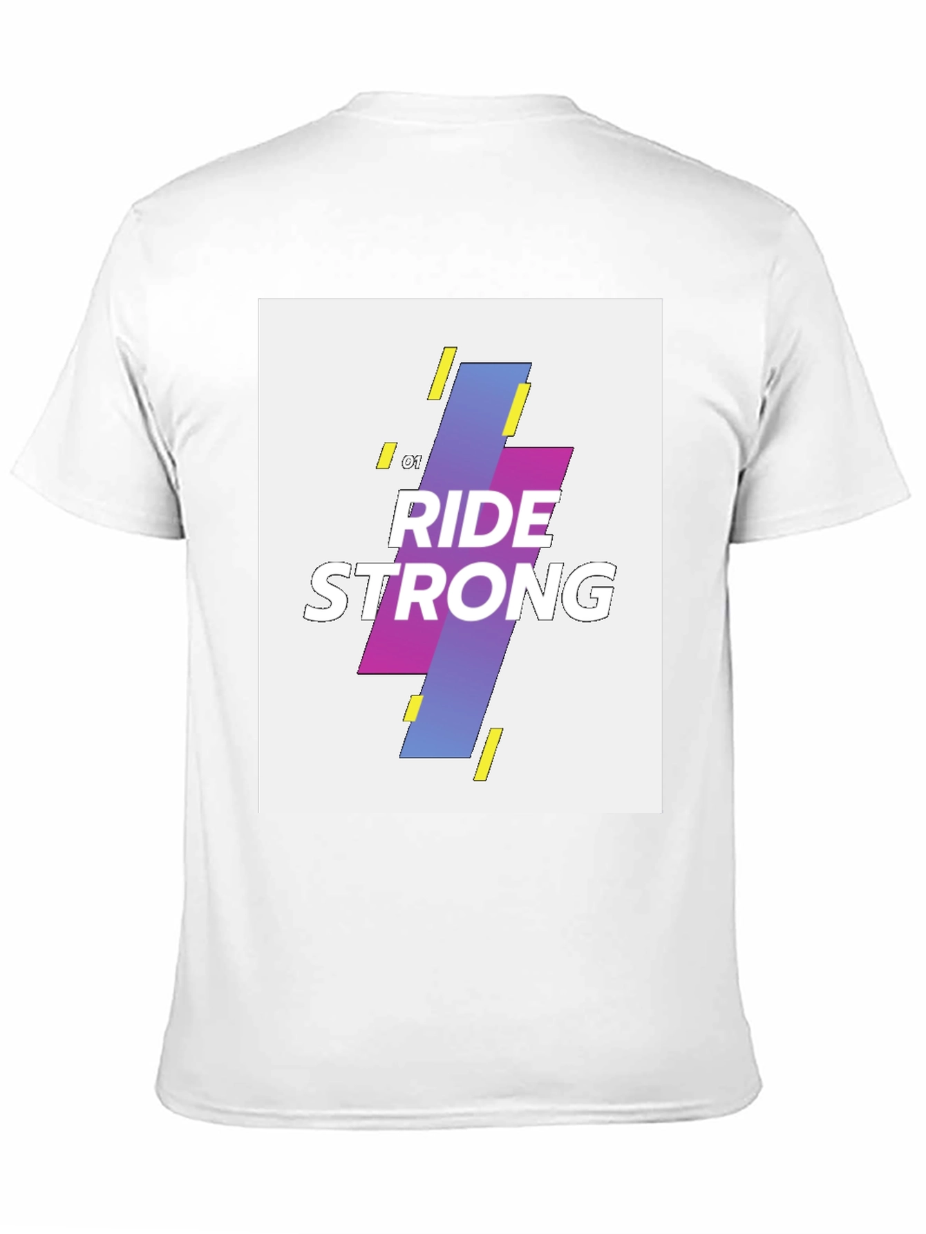Ride Strong Graphic T-Shirt - Black Cotton Tee