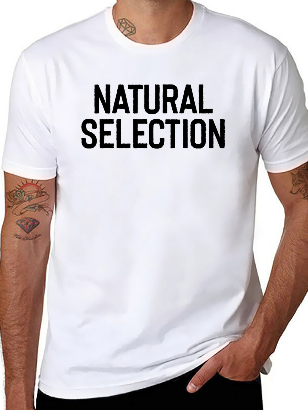 Natural Selection Graphic Print Tee