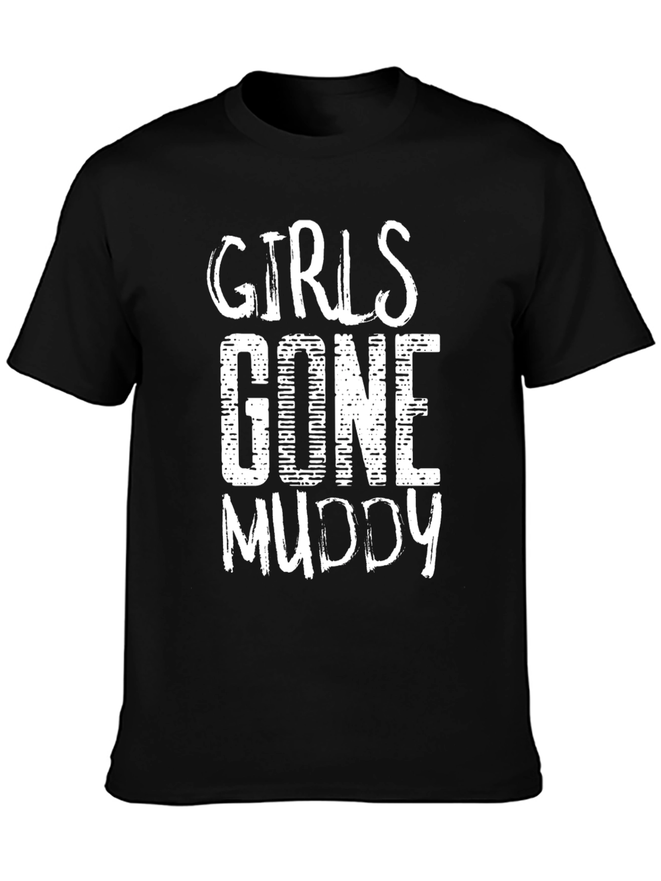 Girls Gone Muddy Black T-Shirt
