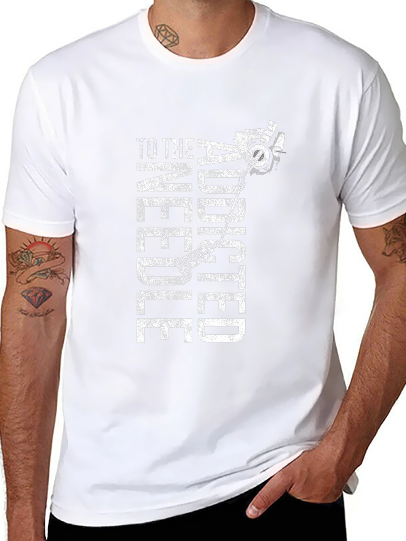 Addicted to the Needle Graphic Tee
