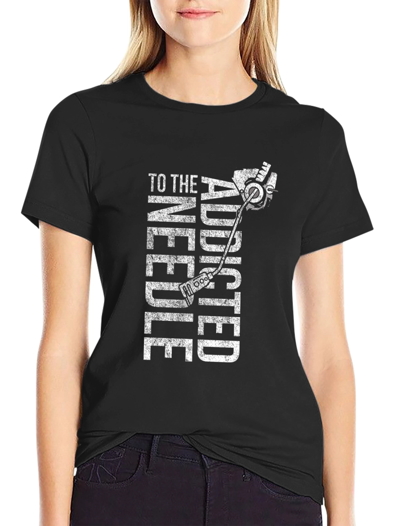 Addicted to the Needle Graphic Tee
