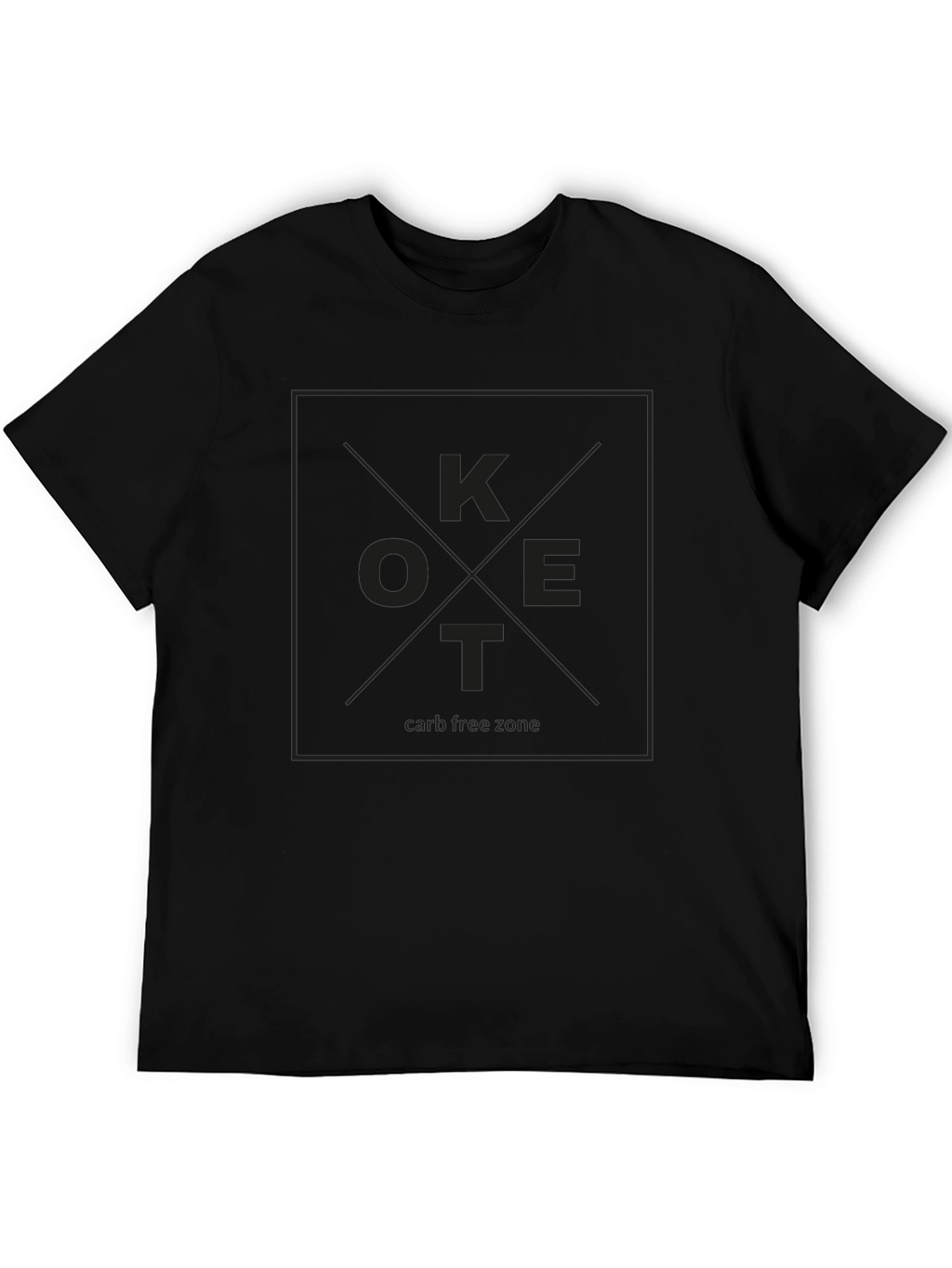 KOET Dark Zone Graphic Tee - Stylish Black T-Shirt