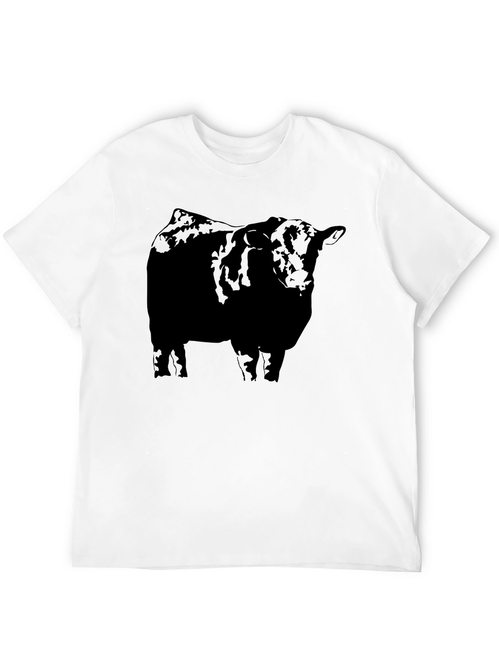 Black Angus Bull T-Shirt - Bold Graphic Tee