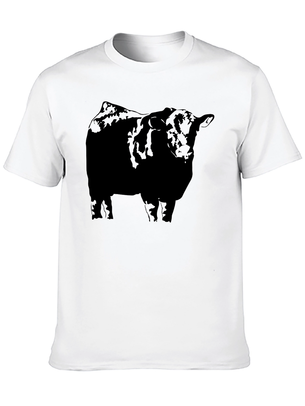 Black Angus Bull T-Shirt - Bold Graphic Tee