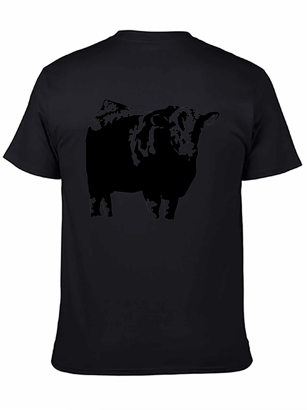 Black Angus Bull T-Shirt - Bold Graphic Tee