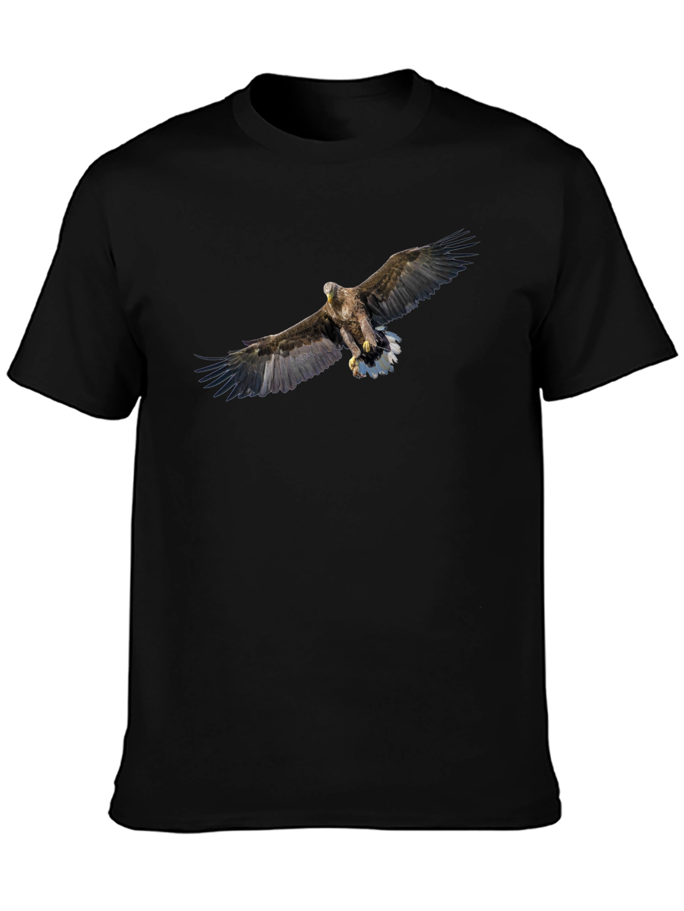 Eagle Graphic Black T-Shirt for Men
