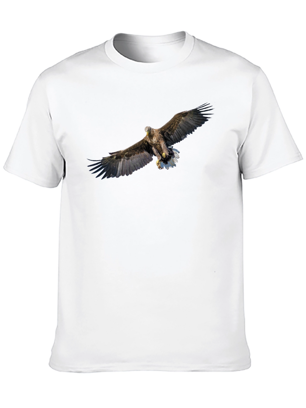 Eagle Graphic Black T-Shirt for Men