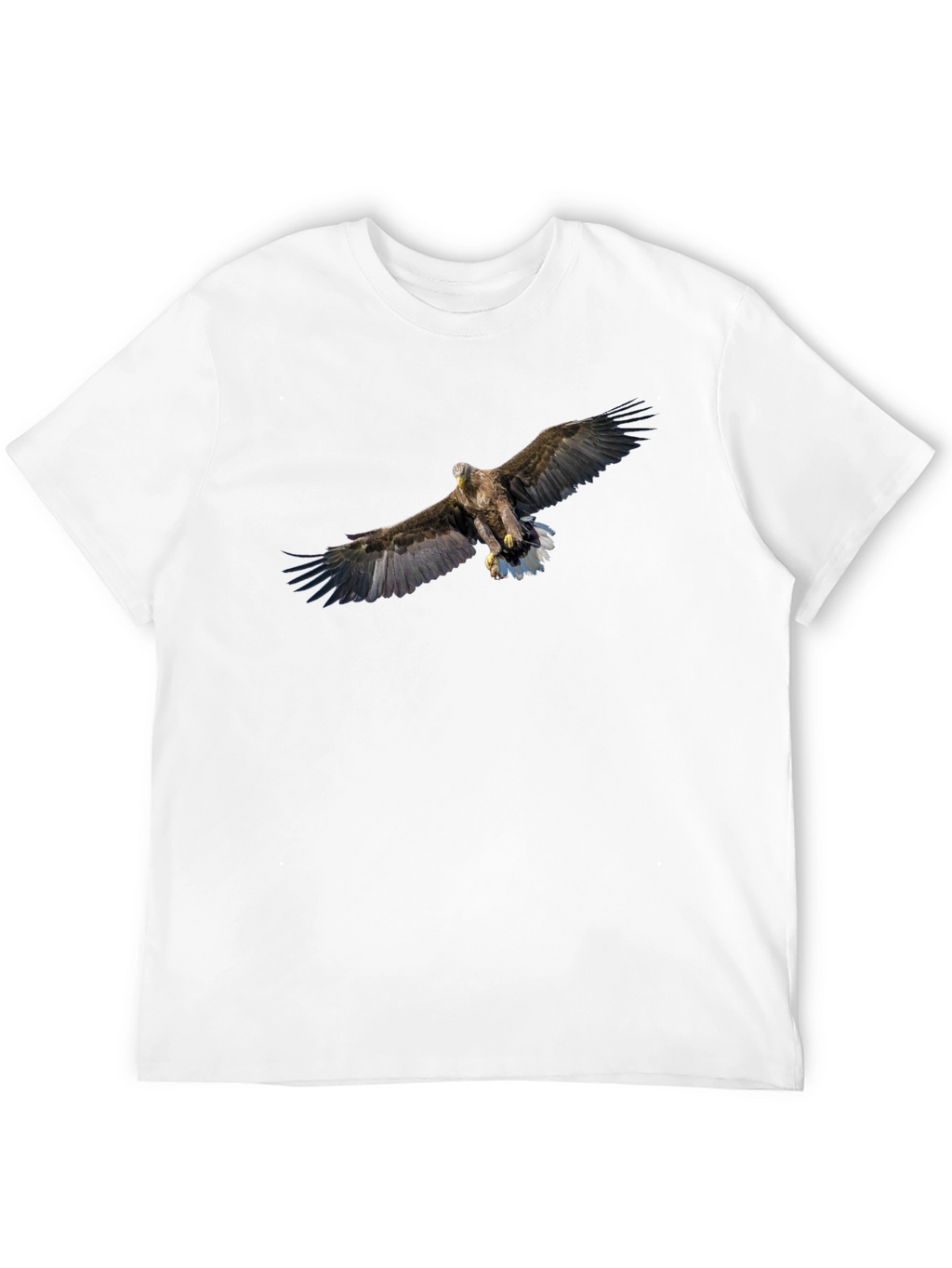 Eagle Graphic Black T-Shirt for Men