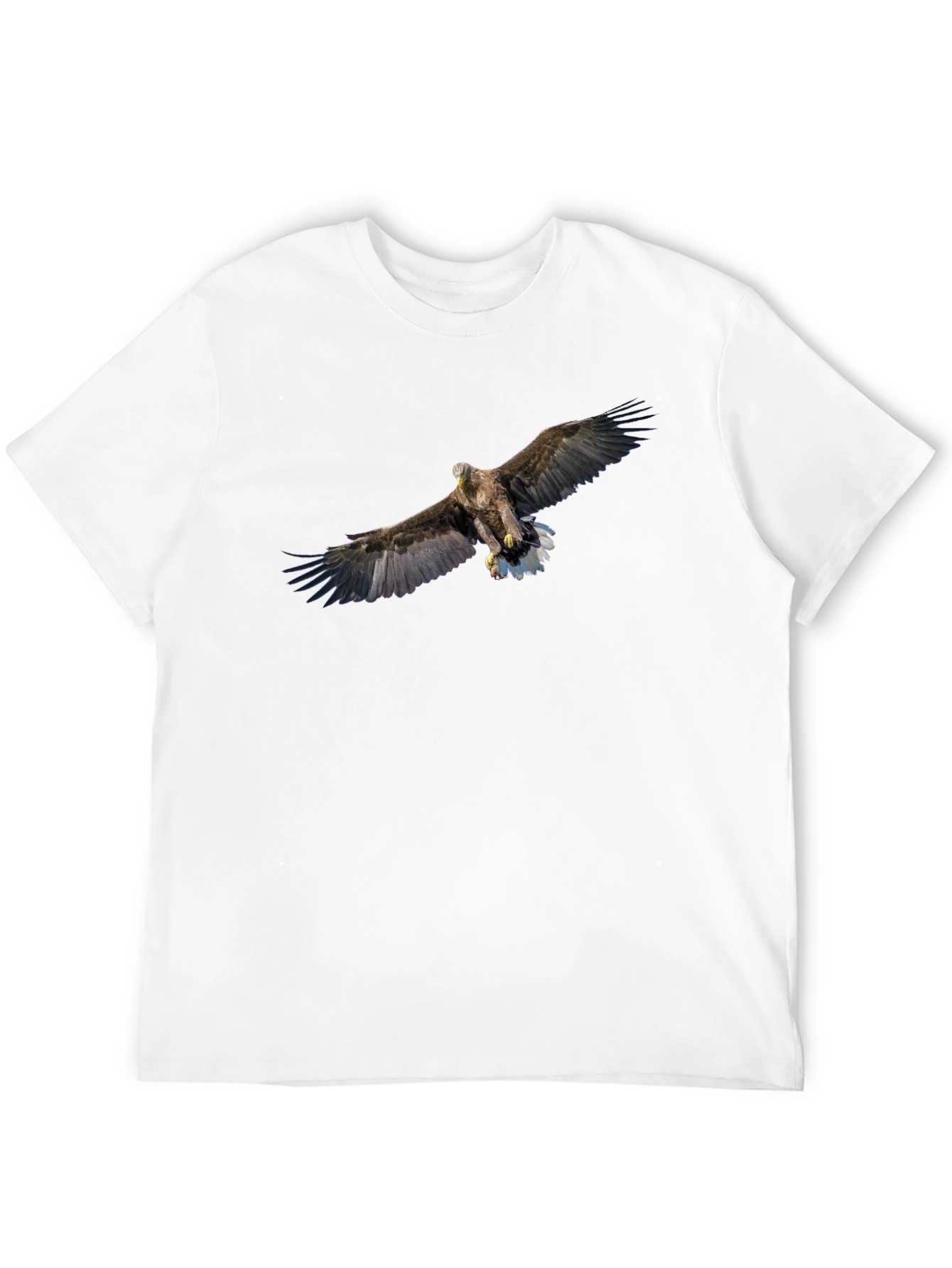 Eagle Graphic Black T-Shirt for Men