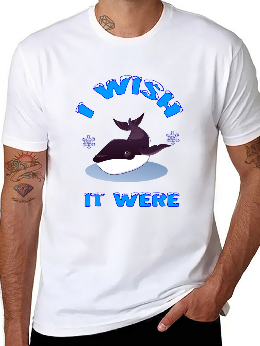 Orca Wish T-Shirt - Fun Graphic Tee