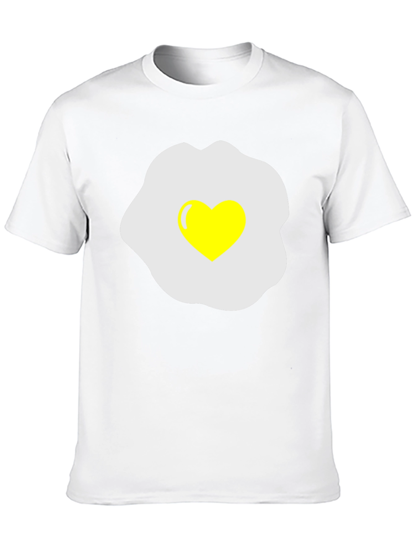 Heart Egg T-Shirt - Sunny Side Up Love!