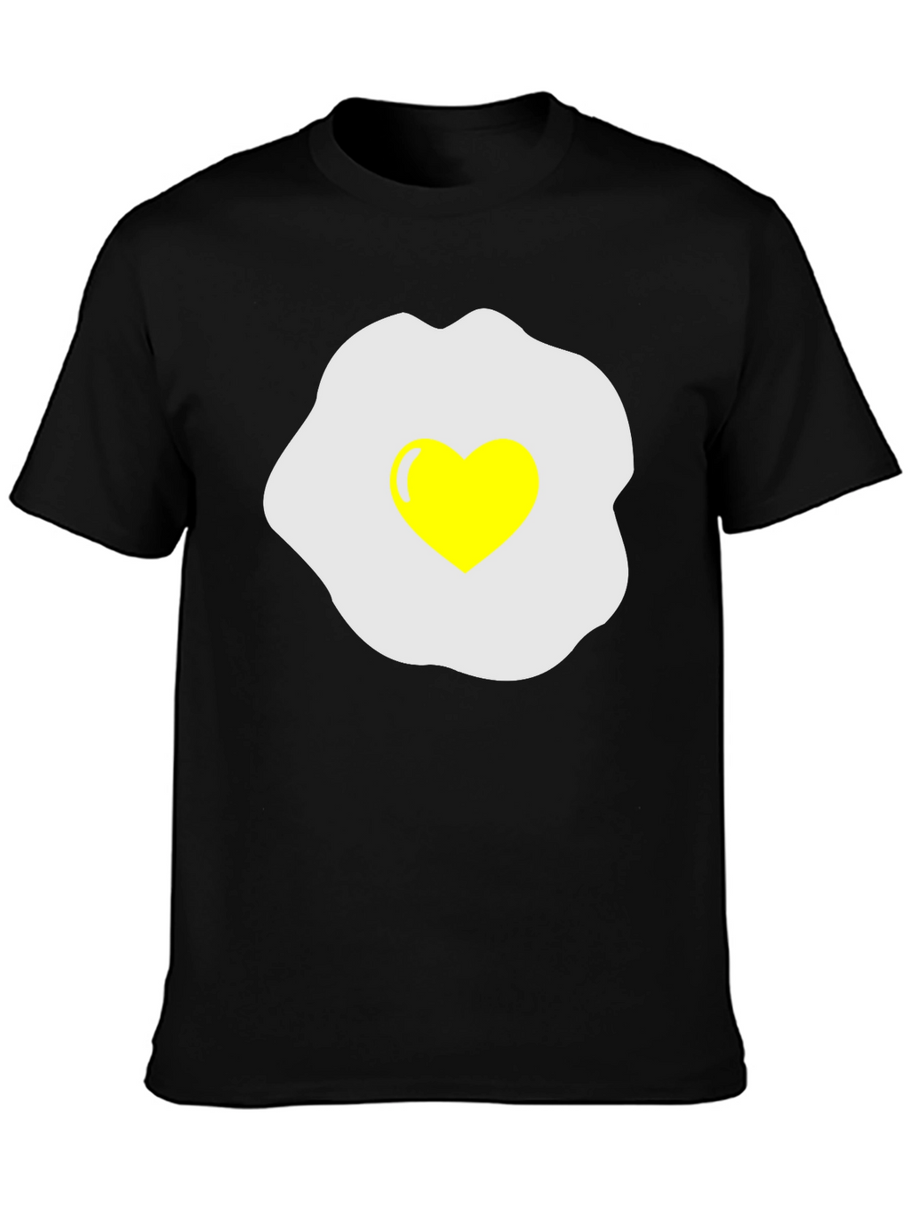 Heart Egg T-Shirt - Sunny Side Up Love!