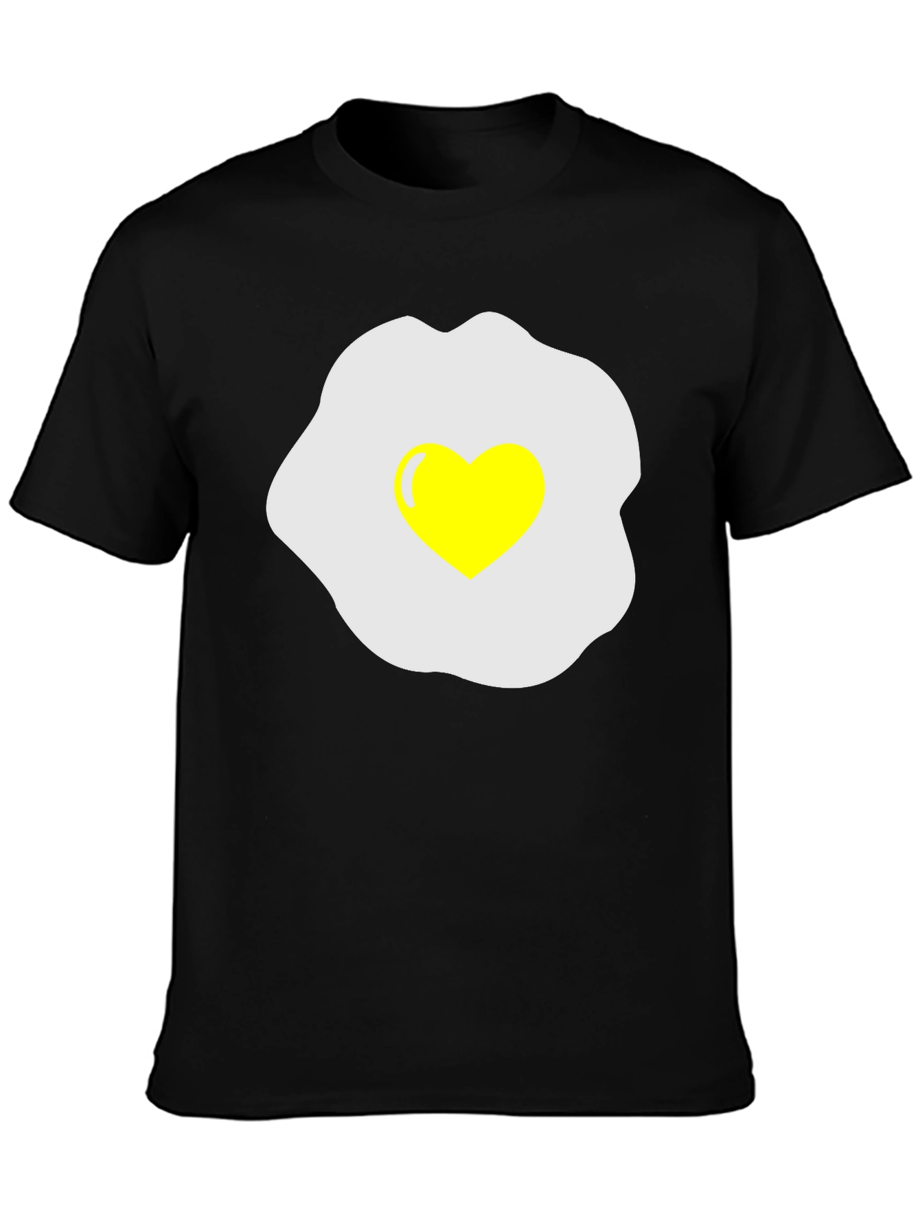 Heart Egg T-Shirt - Sunny Side Up Love!