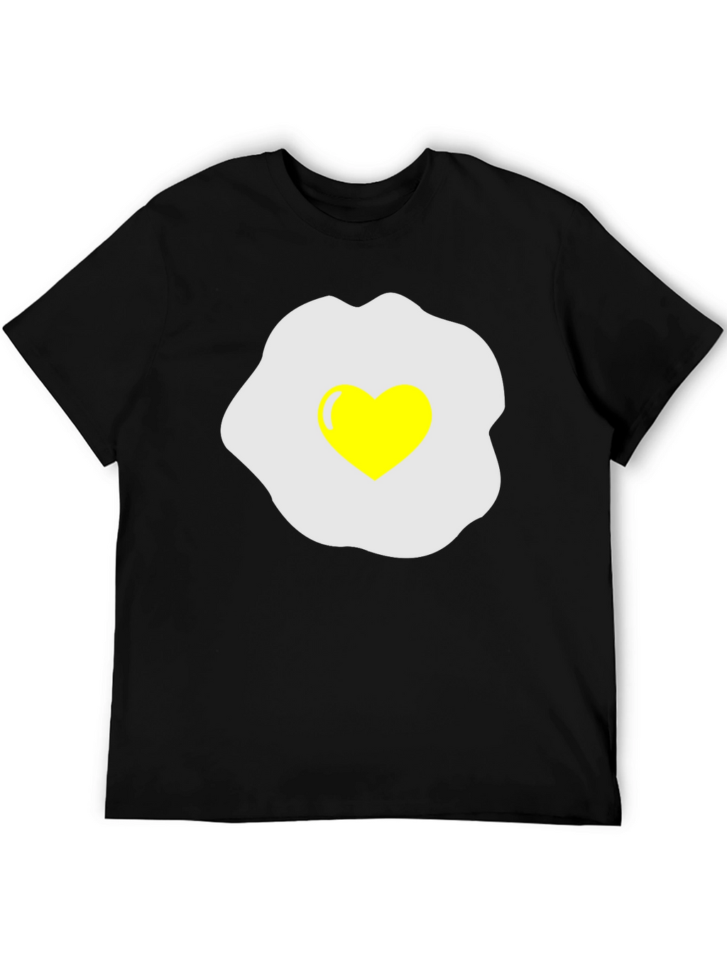 Heart Egg T-Shirt - Sunny Side Up Love!