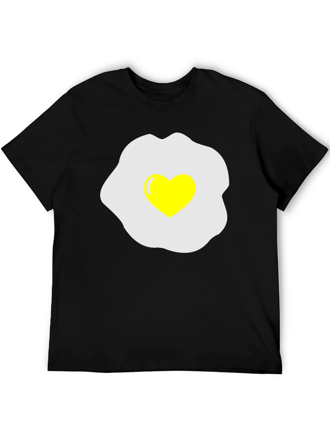 Heart Egg T-Shirt - Sunny Side Up Love!