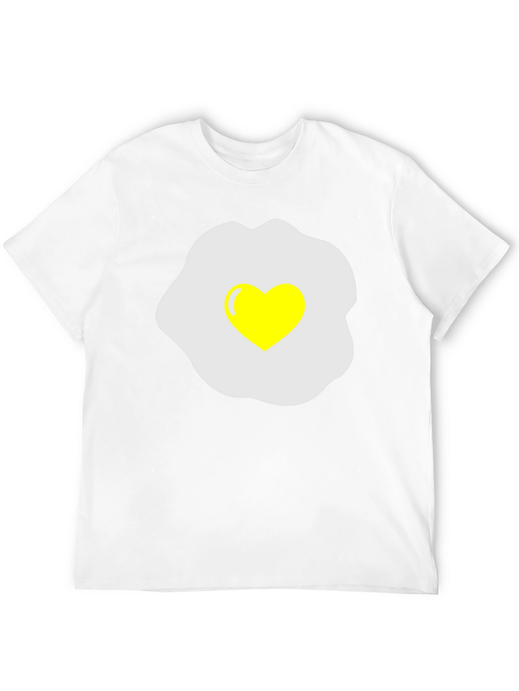 Heart Egg T-Shirt - Sunny Side Up Love!