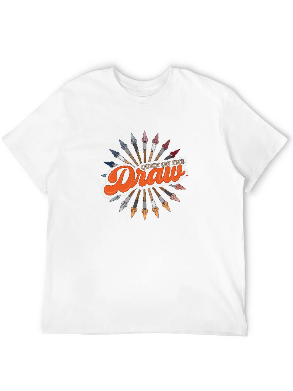 Quick on the Draw Graphic Tee - Artist T-Shirt