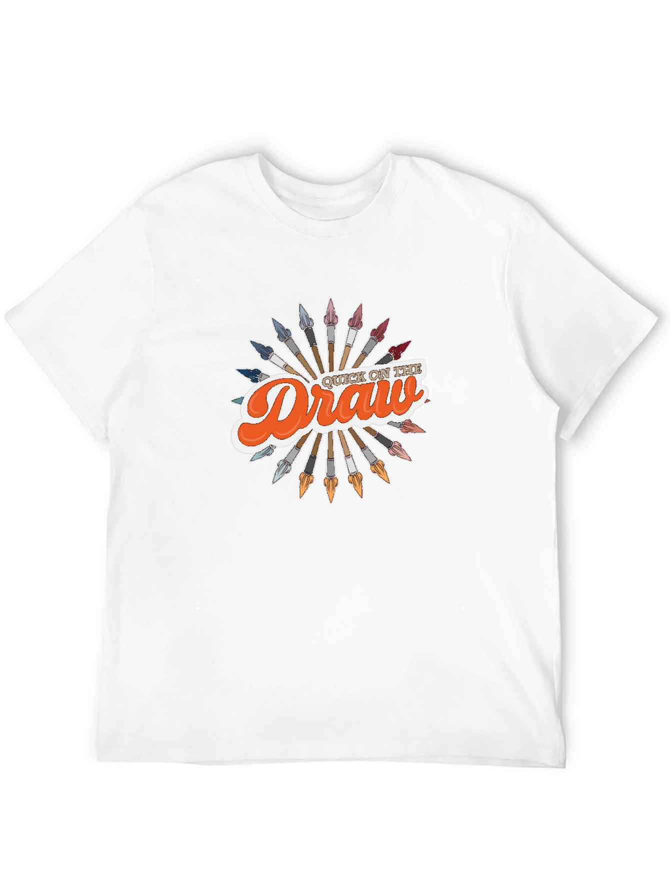 Quick on the Draw Graphic Tee - Artist T-Shirt