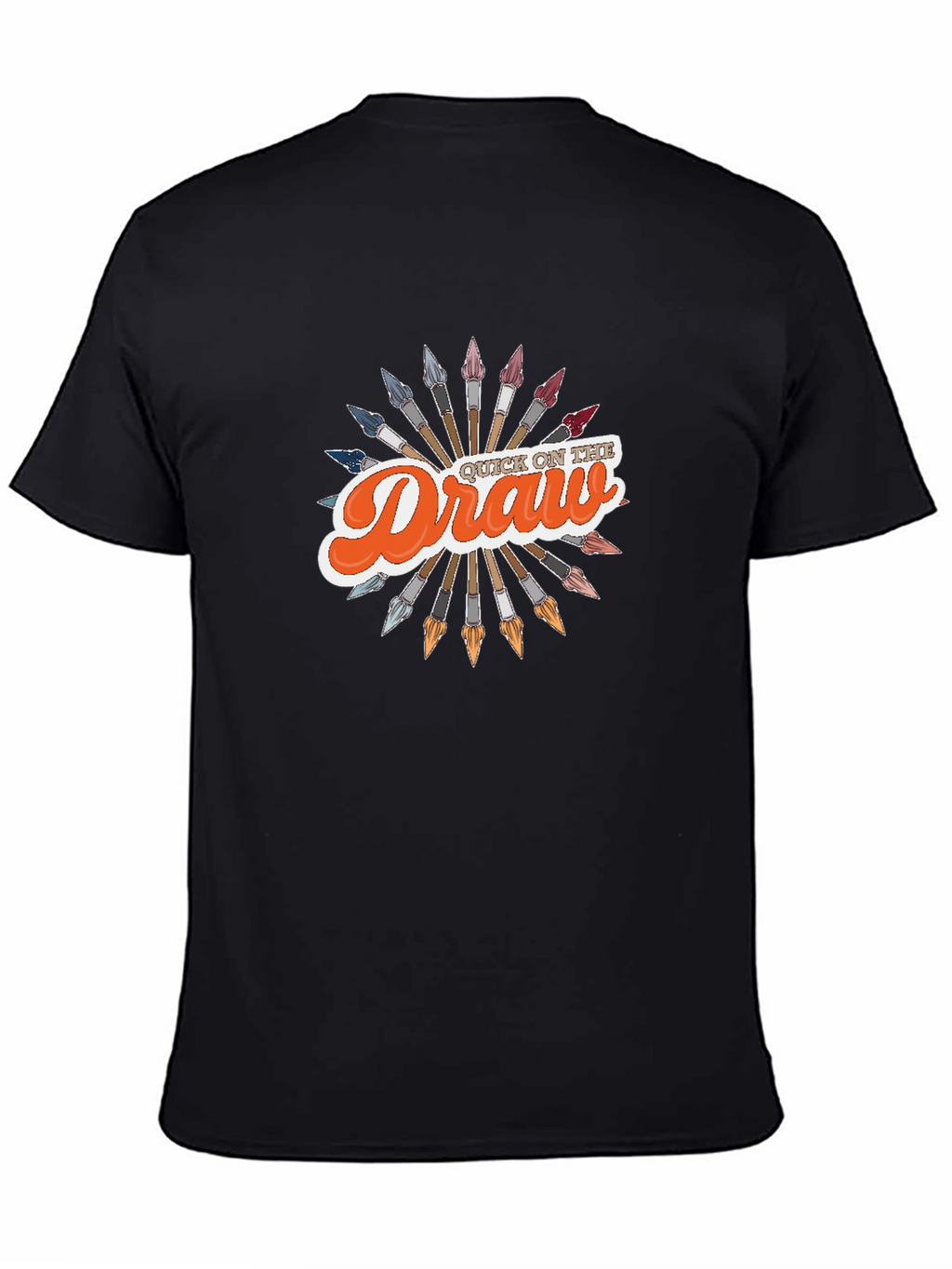 Quick on the Draw Graphic Tee - Artist T-Shirt