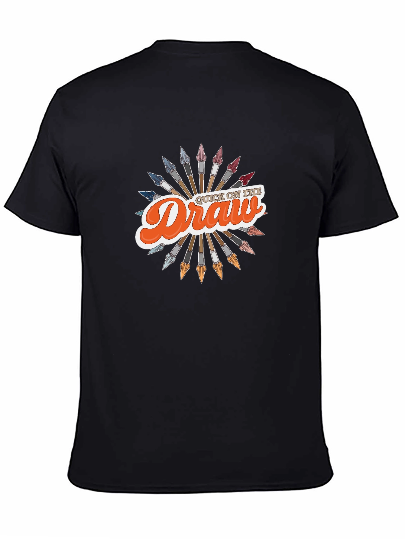 Quick on the Draw Graphic Tee - Artist T-Shirt