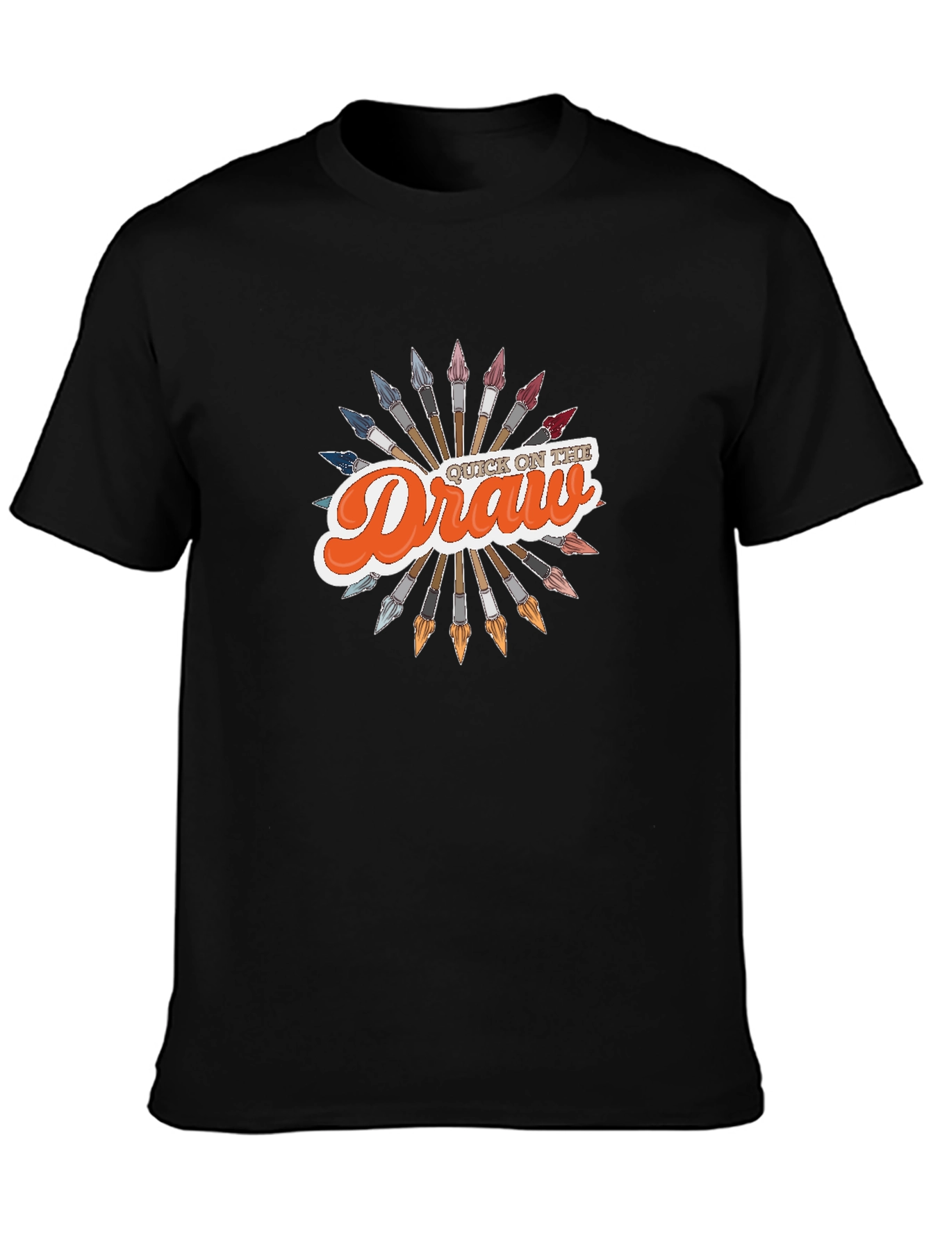 Quick on the Draw Graphic Tee - Artist T-Shirt