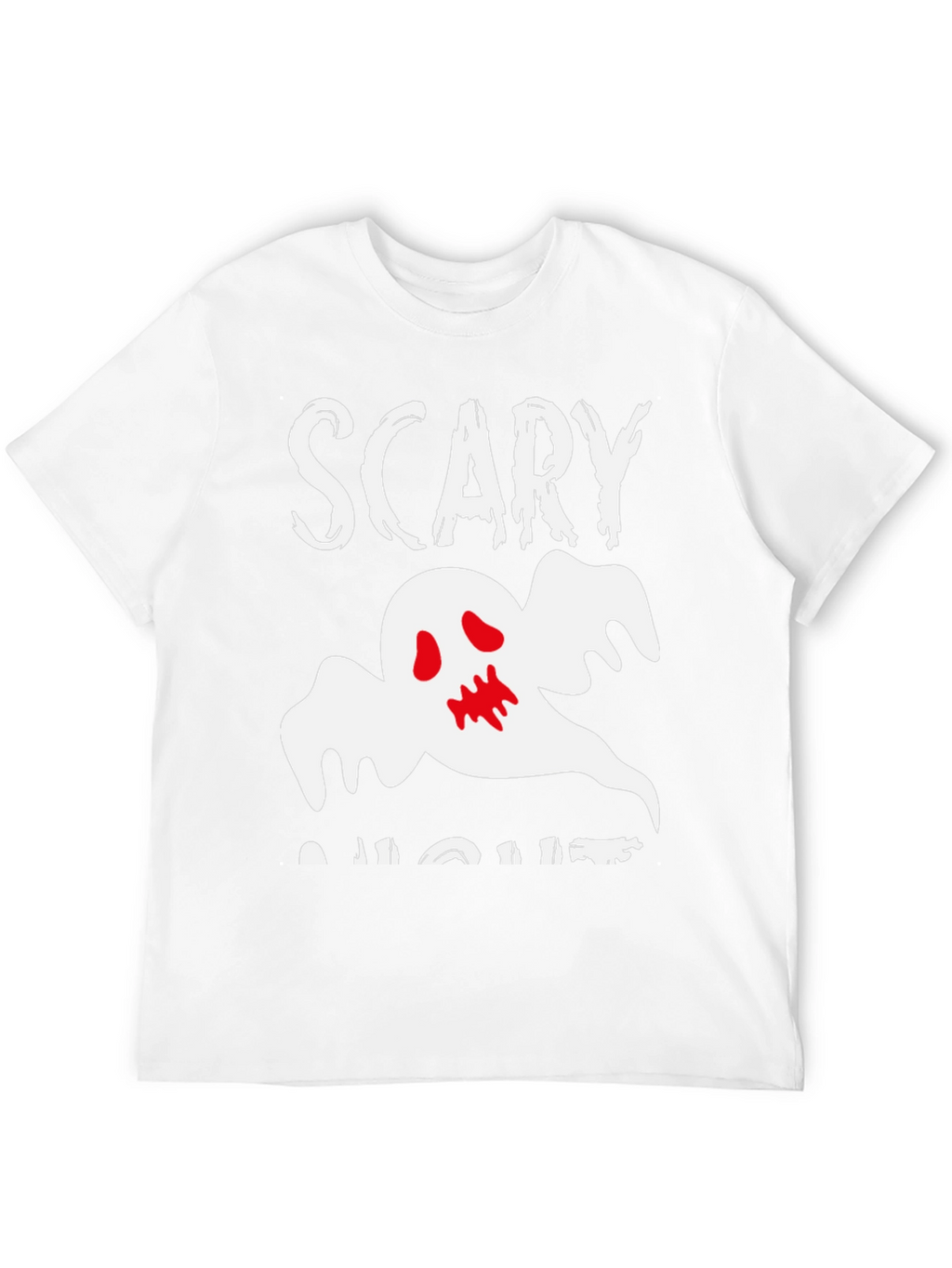 Scary Night Ghost Graphic T-Shirt