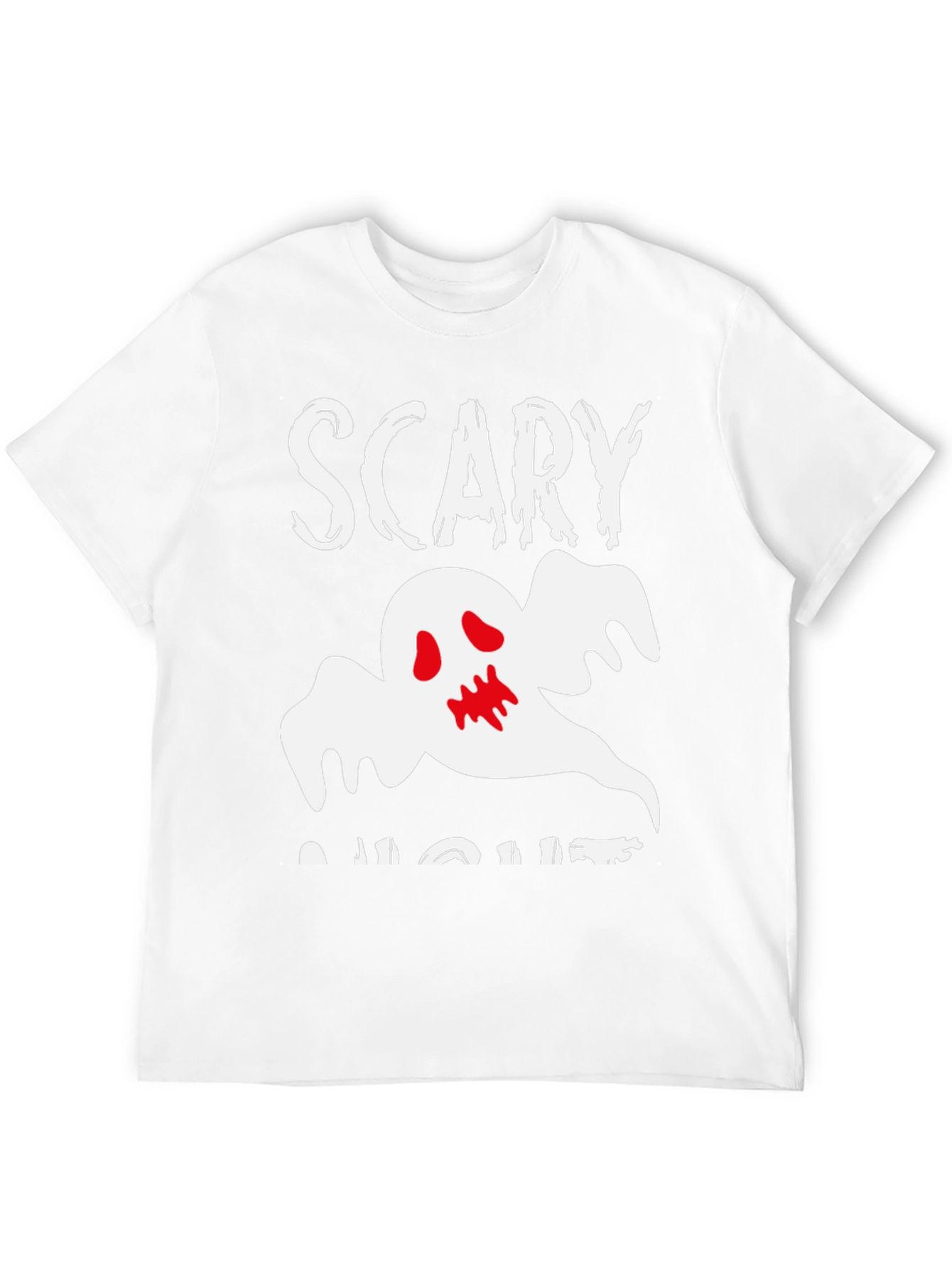 Scary Night Ghost Graphic T-Shirt