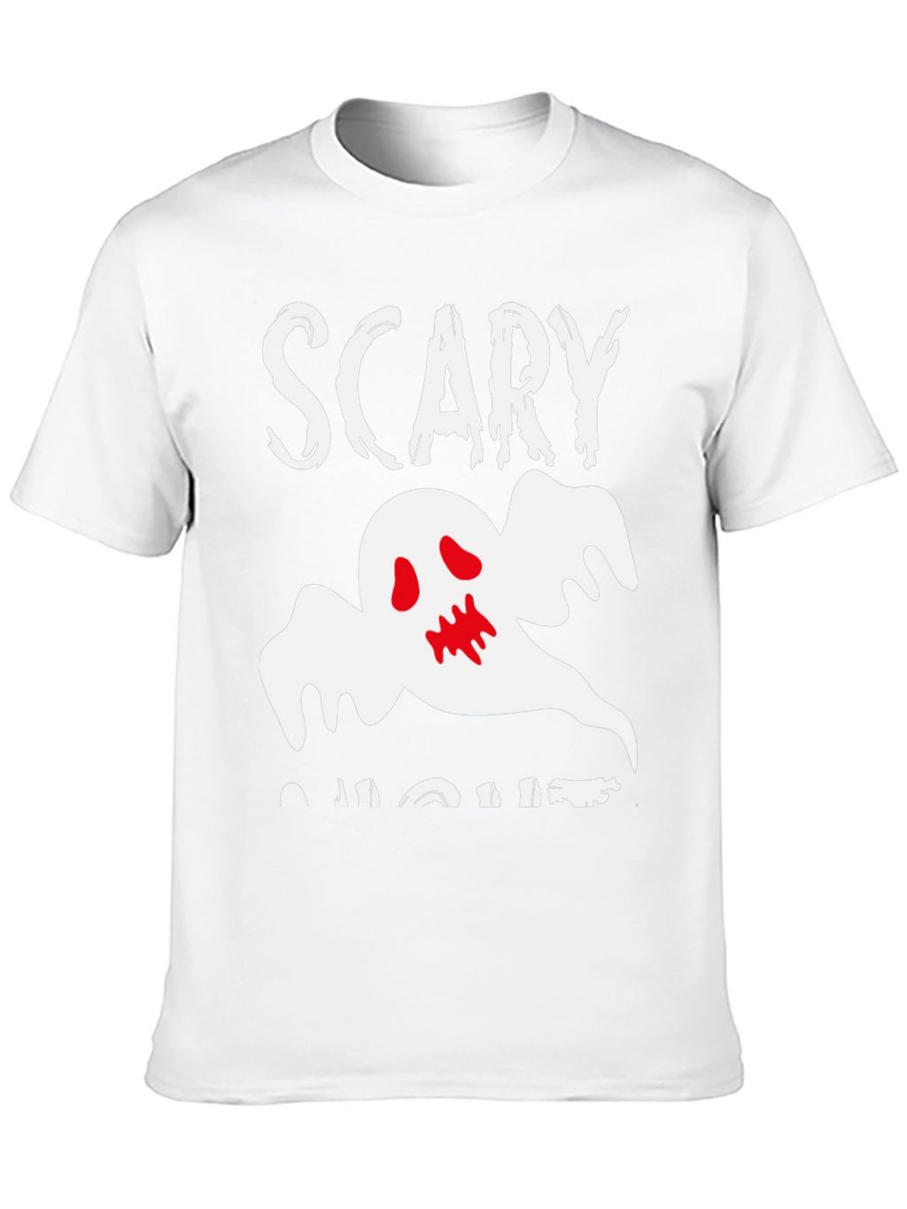 Scary Night Ghost Graphic T-Shirt